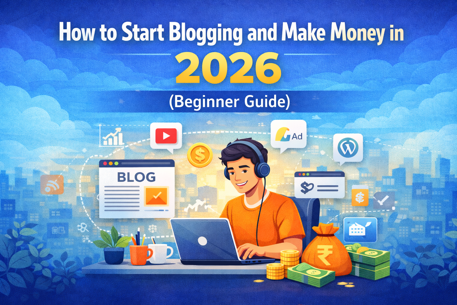 how to start blogging and make money
