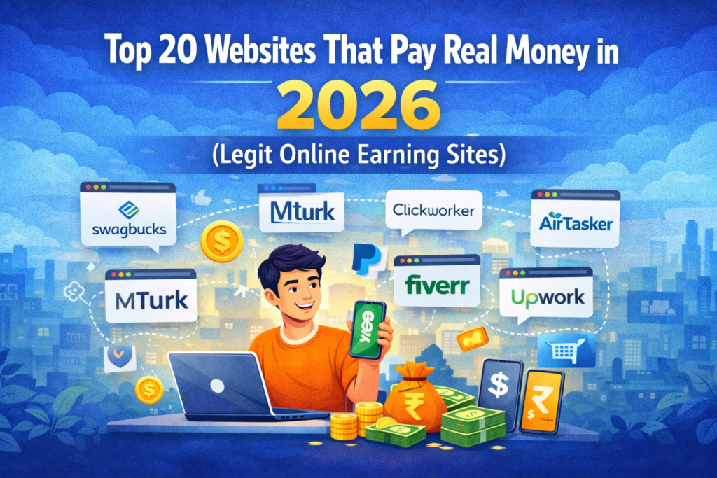 websites that pay real money